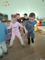 Ноги сами в пляс пошли. средняя группа