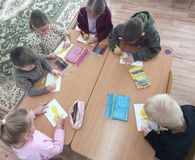 Старшая группа рисуем отрывок из сказки Золотая Рыбка