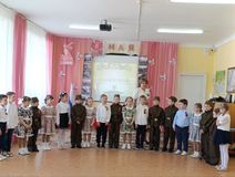 Исполнение песни. Подготовительная группа